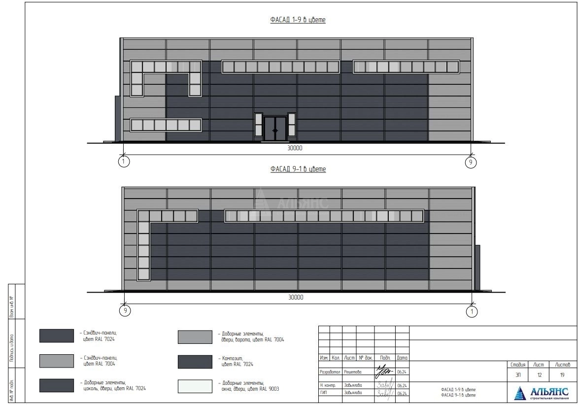 Планировка СТО из сэндвич-панелей -  фото 2