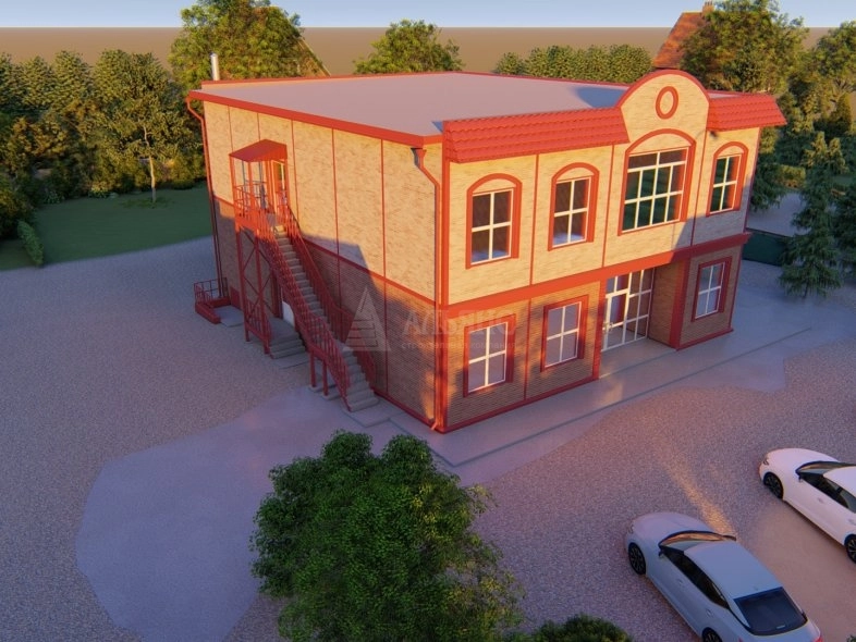 3D визуализация Магазин из сэндвич-панелей - фото 7