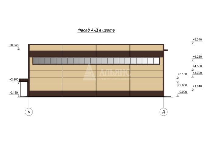 Планировка Здание АБК и СТО для фур -  фото 3