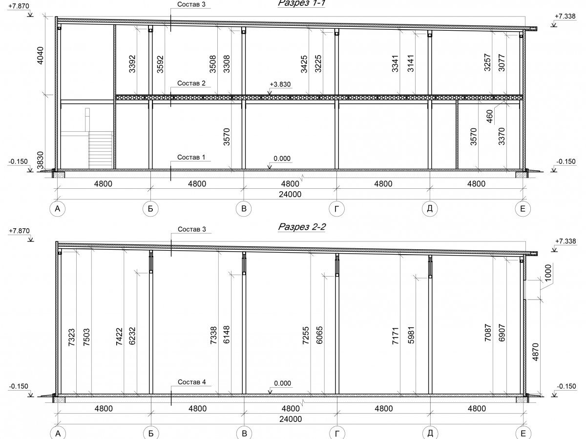 3D визуализация Склад-ангар из сэндвич-панелей - фото 7