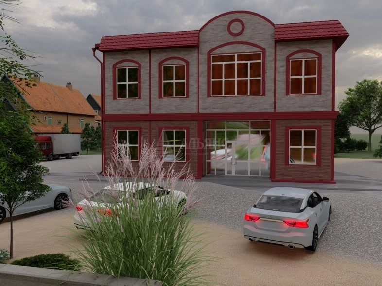 3D визуализация Магазин из сэндвич-панелей - фото 5