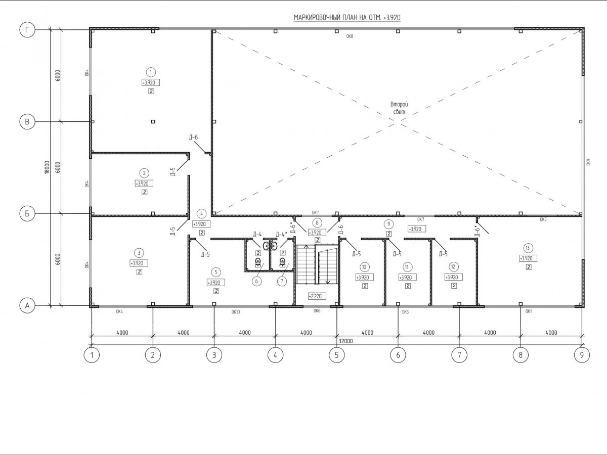 Планировка СТО из сэндвич панелей -  фото 2